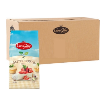 Van Gilse - White Caster Sugar - 12x 600g