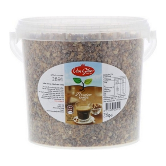 Van Gilse - Fine Brown Candy Sugar - 2,5kg