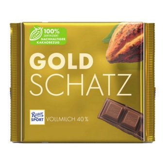 Ritter Sport - Gold Treasure - 250g
