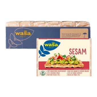 Wasa - Knäckebröd Sesame - 12x 250g