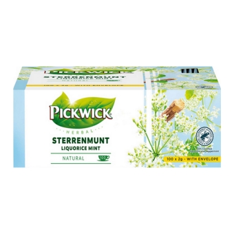 Pickwick - Herbal Sterrenmunt - 6x 100 Tea bags