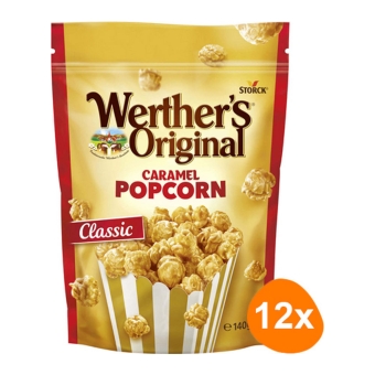 Werther's Original - Caramel Popcorn Classic - 12x 140g
