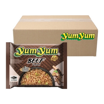 Yum Yum - Instant Noodles Beef - 30 bags