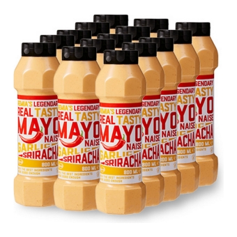 Remia - Legendary Real Tasty Mayonnaise Garlic Sriracha - 15x 800ml