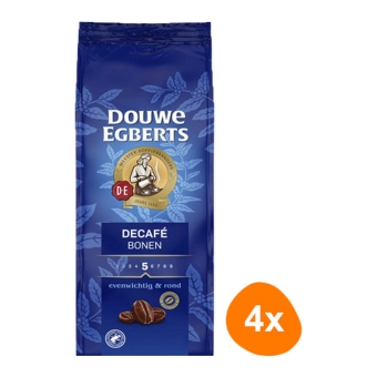 Douwe Egberts - Décafé Beans - 4x 500g