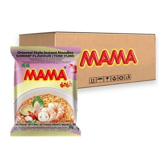Mama - Instant Noodles Shrimp (Tom Yum) - 30 bags
