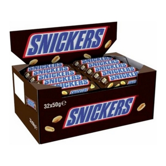 Snickers - Chocolate Bar (Single) - 32 Bars