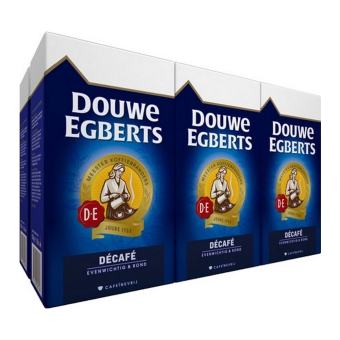 Douwe Egberts - Décafé Ground Coffee - 6x 500g