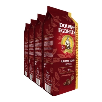 Douwe Egberts - Aroma Rood Beans - 4x 1kg