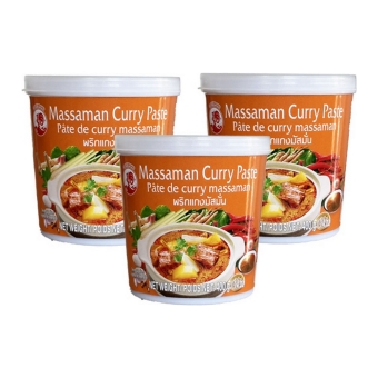 Cock Brand - Matsaman (Massaman) Curry Paste - 3x 400g