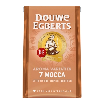 Douwe Egberts - Mocca (7) Ground Coffee - 12x 250g