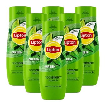 SodaStream - Lipton Green Ice Tea Syrup - 6x 440ml
