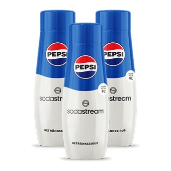 SodaStream - Pepsi Syrup - 3x 440ml