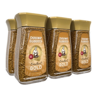 Douwe Egberts - Gold Instant Coffee - 6x 200g