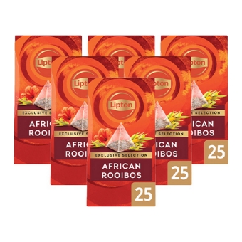 Lipton - Exclusive Selection African Rooibos tea - 6x 25 Tea bags