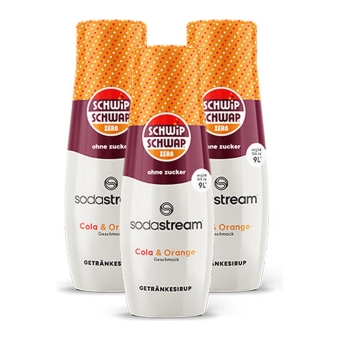 SodaStream - Schwip Schwap Sugarfree Syrup - 3x 440ml