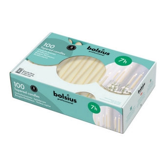 Bolsius - Gothic Candles - Ivory - 100 pieces
