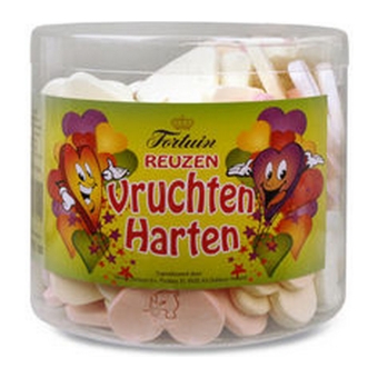 Fortuin - Giant Fruit Hearts - 120 pieces