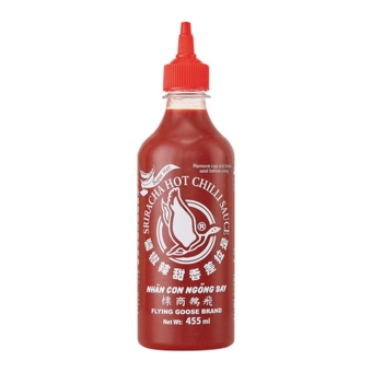 Flying Goose - Chili Sauce Extra Hot Bottle - 12x 455ml