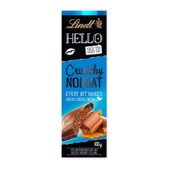 Lindt - Hello Crunchy Nougat - 100g