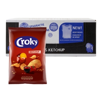 Croky - Ketchup Chips - 20 Minibags