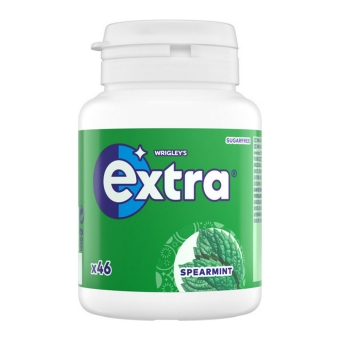 Extra - Spearmint Bottle 46 Stukjes - 6 stuks