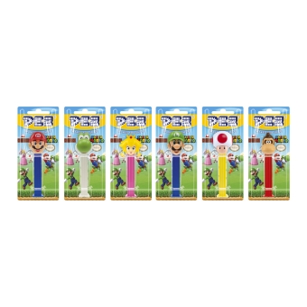 Pez - Standup Blister Nintendo - 12 pieces