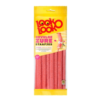 Look O Look - Gevulde Zure Staafjes - 15x 125g