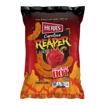 Herr's - Carolina Reaper Cheese Curls - 184g