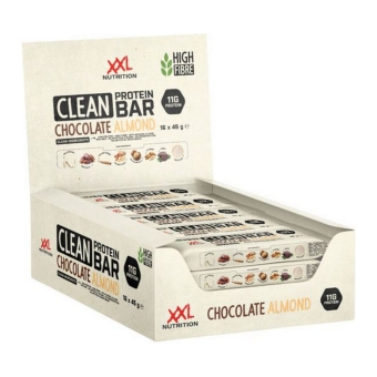 XXL Nutrition - Nutrition Clean Protein Bar Chocolate Almond - 16 x 45g