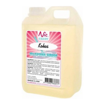 Nic - Milkshake Syrup Coconut - 2 litres