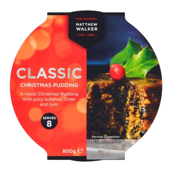 Matthew Walker - classic Christmas Pudding - 800 grams