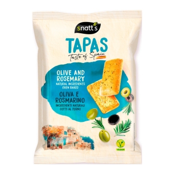 Snatt's - Tapas Olijf & Rozemarijn Zakje - 8 x 110 grams