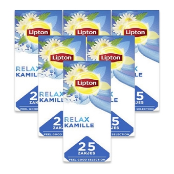 Lipton - Feel Good Selection Camomile Tea - 6x 25 Tea bags