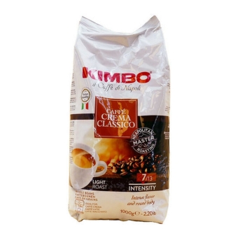 Kimbo - Caffe Crema Classico Bonen - 6x 1000g