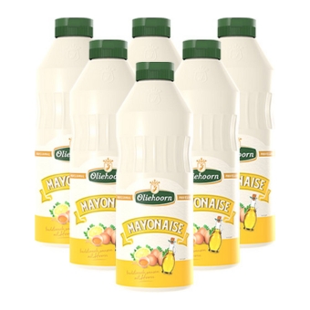 Oliehoorn - Mayonnaise 80% - 6x 900ml