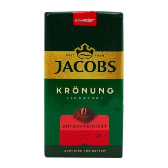 Jacobs - Kronung Entkoffeiniert - 12x 500g