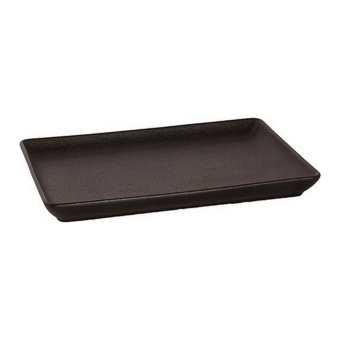 Maastricht Porselein - Schaal Universe - Zwart - 24 x 17 cm - 12 stuks