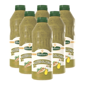 Oliehoorn - Mustard-dill sauce - 6x 900ml