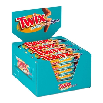 Twix - Chocolate Bar Salted Caramel Xtra - 24 Bars