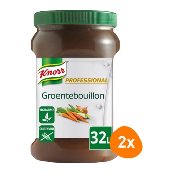 Knorr Professional - Vegetable Broth Jelly (for 32ltr) - 2x 800g