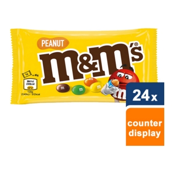 M&M's - Peanut - 24 bags
