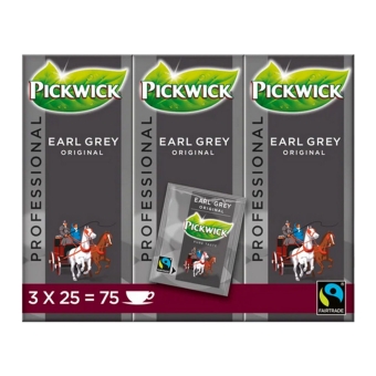 Pickwick - Professional Earl Grey - 3x 25 Tea bags