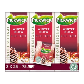 Pickwick - Professional Winterglow - 3x 25 Tea bags