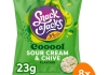 Snack a Jacks - Rice Cake Sour Cream & Chive - 8x 23g