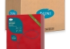 Duni - Bio Dunisoft Napkins Red 40x40 cm - 6x 60 pcs