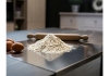 Gi.Metal - Multi-purpose stainless steel pastry board / cutting board (SPIANA5050) - 49x47cm 