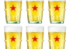 Heineken - Beerglass "Silver" 500ml - Set of 6