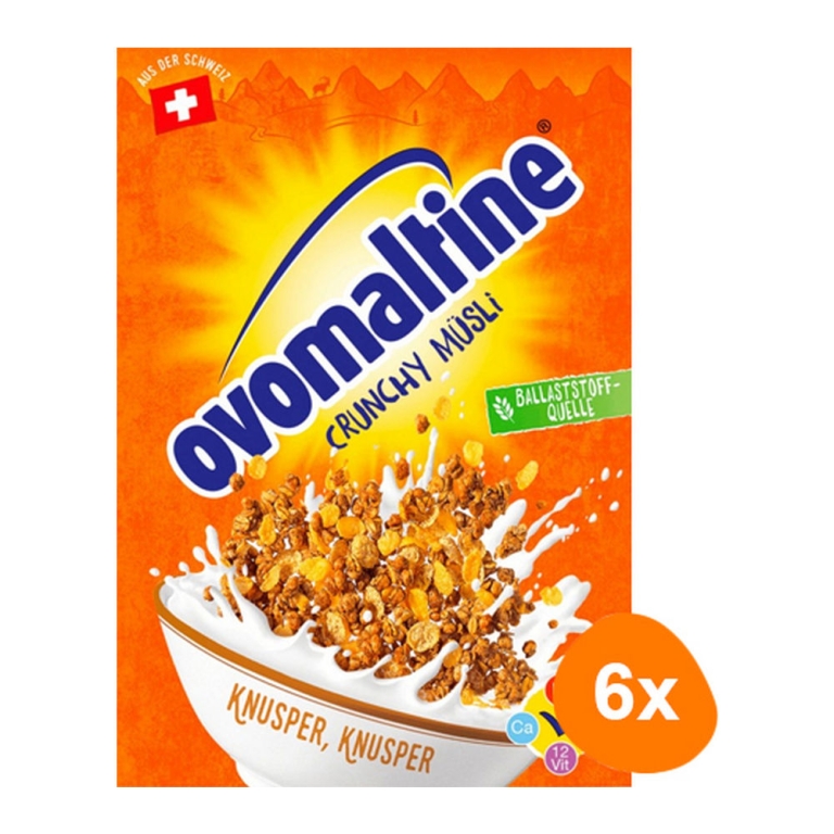Ovomaltine - Crunchy Muesli - 6x 450g