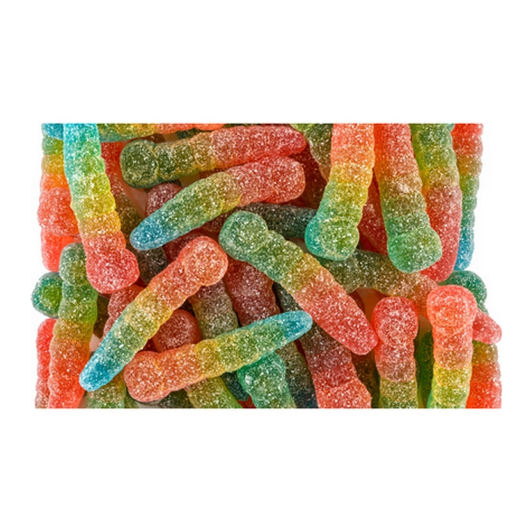 Haribo - Rainbow Worms Sour - 3 kg